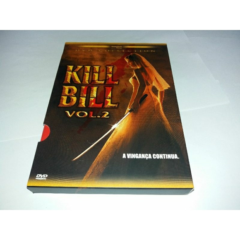 Dvd - Kill Bill : Volume 2 - 2004 - Tarantino - Uma Thurman - Dublado - Luva