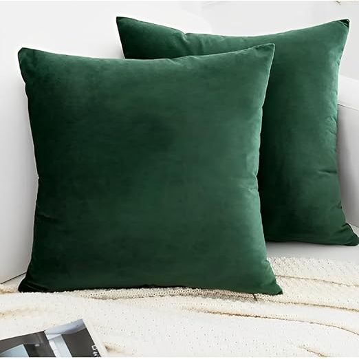 Kit 2 Capas De Almofadas 40x40 com Tecido Suede Liso Decorativas Sala Sofá Estilo Envelope Sem Zíper em Oferta na Shopee