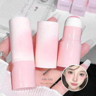 Blush Stick com esponjinha de maquiagem com aplicador esponja