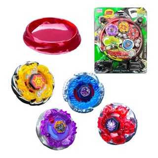 Kit 4 Beyblade Metal Led + Lançador + Arena Promoção Tornado Brinquedo Lança Blay Blade Luz em Oferta na Shopee