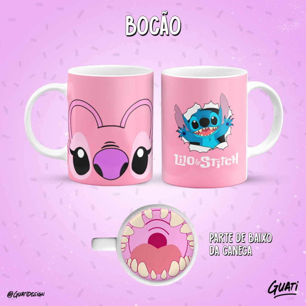 😇 Caneca Bocão Angel