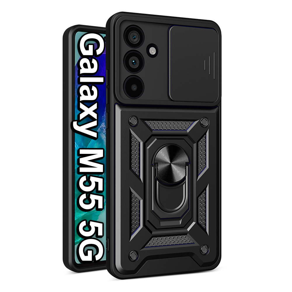 Capa Capinha Case Samsung Galaxy M55 5G Armadura Shield Anti Impacto - Tela 6.7"