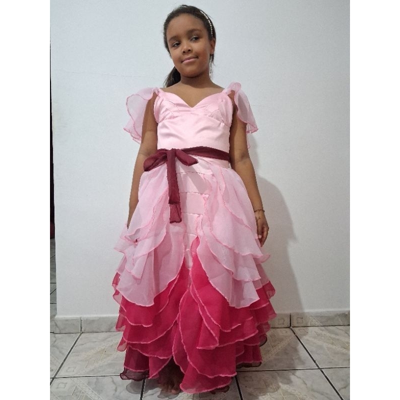 Fantasia Baile de inverno Hermione/vestido festa Hermione/Harry potter