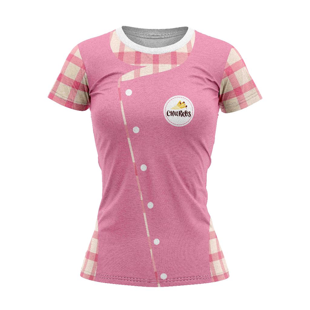Camisa camiseta PROFISSÃO  uniforme churros Blusa para trabalhar churros