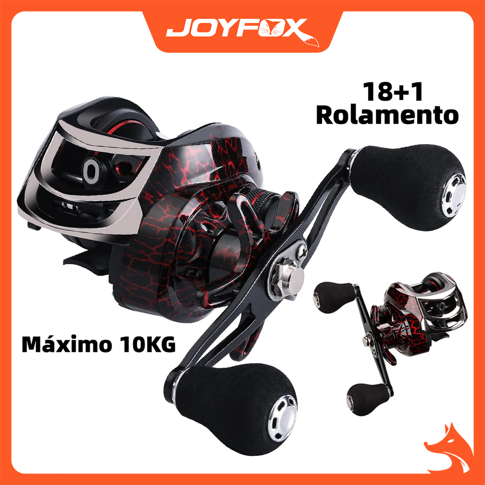 Carretilha de Pesca Esquerda/Direito Proberos 18+1 Rolamento 10kg 7,1:1 JOYFOX