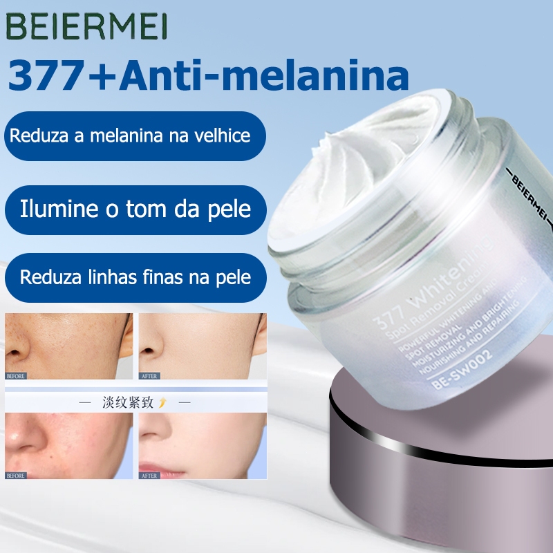 |BEIERMEI Creme Clareador de Manchas 377 30g/1.0FL.OZ| Clareamento intenso e remoção de manchas Hidratação e clareamento em Oferta na Shopee