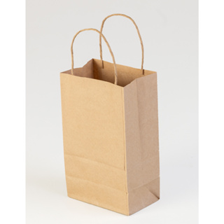 Sacola Papel Kraft Alca 20 unidades, 16x12x8cm Parda /Branca/ Preta em Oferta na Shopee