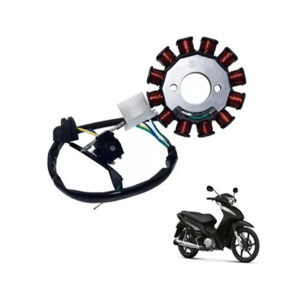 Estator Honda Biz 125 Ks Es Ex 2011 2012 2013 2014 2015