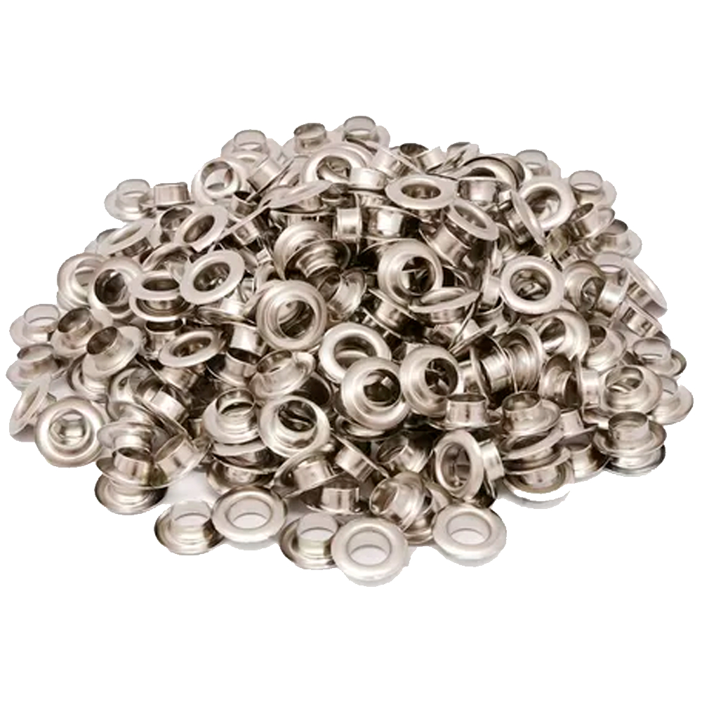 Ilhós Nº50 Em Alumínio Baxmann + Arruela - 1000 Unidades em Oferta na Shopee