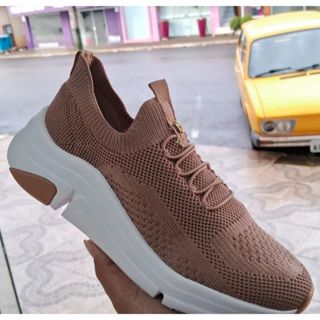 Tenis Meia Modare Knit Original Feminino Calce Facil Fascite Plantar Esporao Ortopedico em Oferta na Shopee