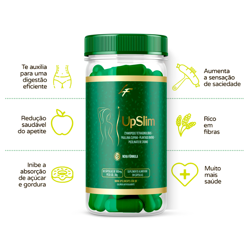 UP-SL Corpo Ativo Termogênico 60 Cápsulas