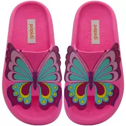 Chinelo Estilo Nuvem Feminino Nº 25 Ao 40 Slide Infantil Menina Borboleta 12.108