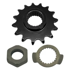 Kit Pinhão + Trava + Porca Lander 250 Passe 428 1045 15 Dentes