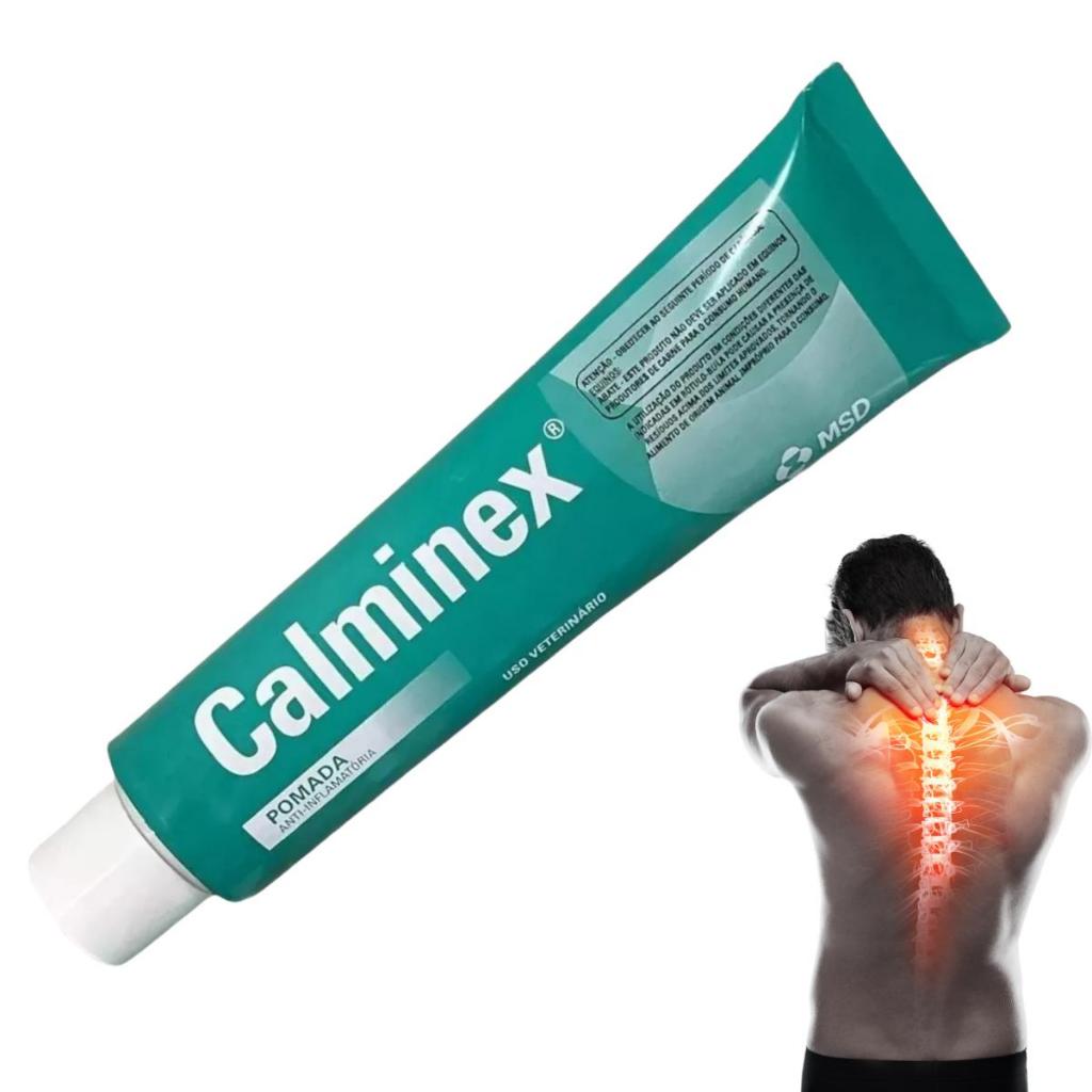 Pomada Calminex 30g Veterinário para Cuidado Muscular