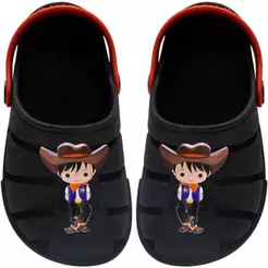 Sandalia Babuche Masculino Nº 19 ao 32 Chinelo Moda Infantil Menino Cowboy 12.115