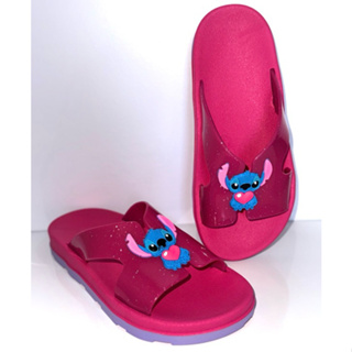 Sandália Stitch Slide Glitter Menina Juvenil Infantil Lançamento Menina Fofa Leve Macia em Oferta na Shopee