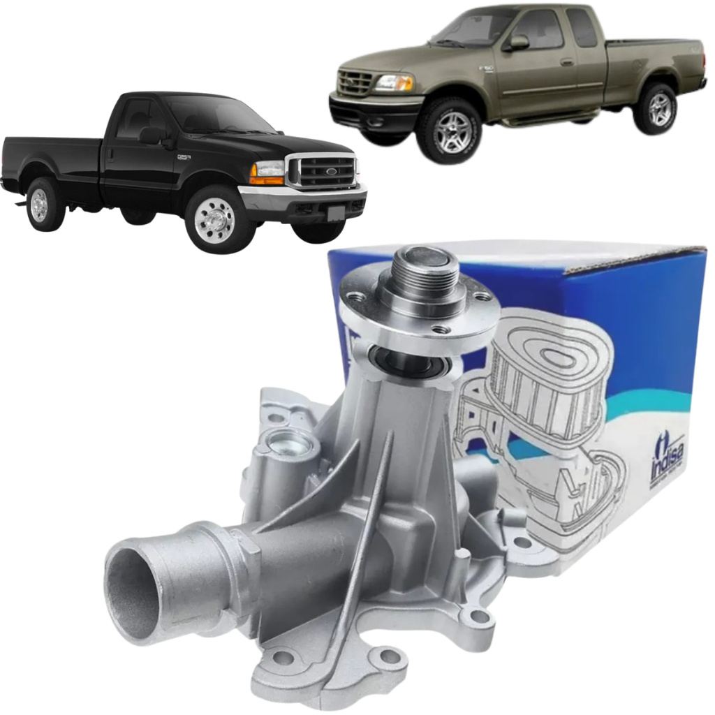 Bomba d'Água para Ford F150 F250 Gasolina 4.2 12V V6 1997 1998 1999 2000 2001 2002 2003 em Oferta na Shopee
