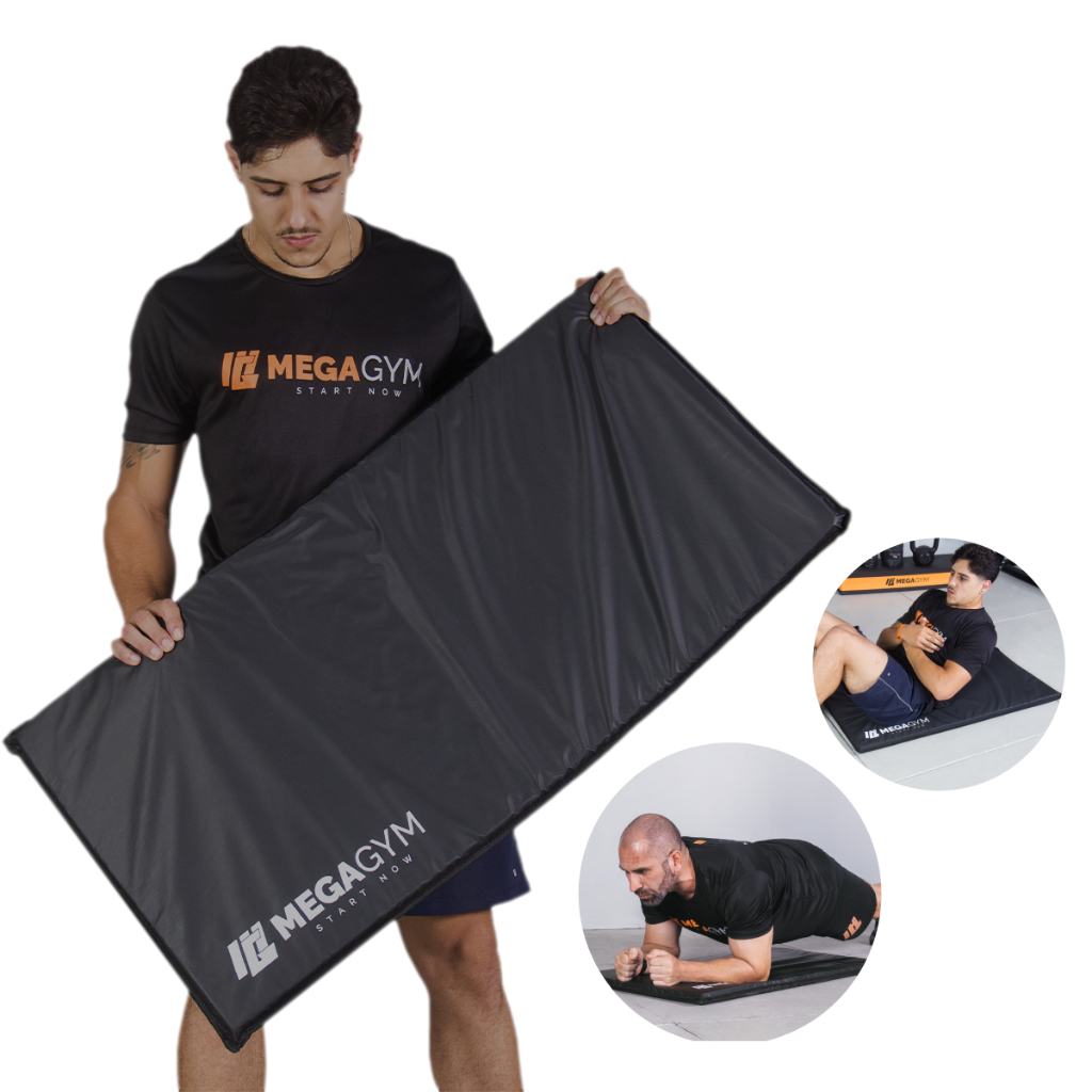 Colchonete Academia Treino Fitness Abdominal 100cmX50cmX3cm