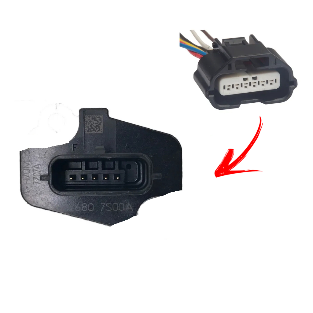 Chicote Plug Fluxo Ar Maf Frontier Xtrail 2.5 Livina March Tiida Versa Renault Master