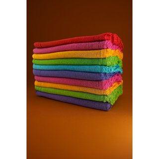 KIT 10 Sacos Alvejado 40 x 65 Colorido 401D Evacop em Oferta na Shopee