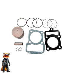 KIT MOTOR CILINDRO PISTAO E ANEIS HONDA CG TITAN 125 1999