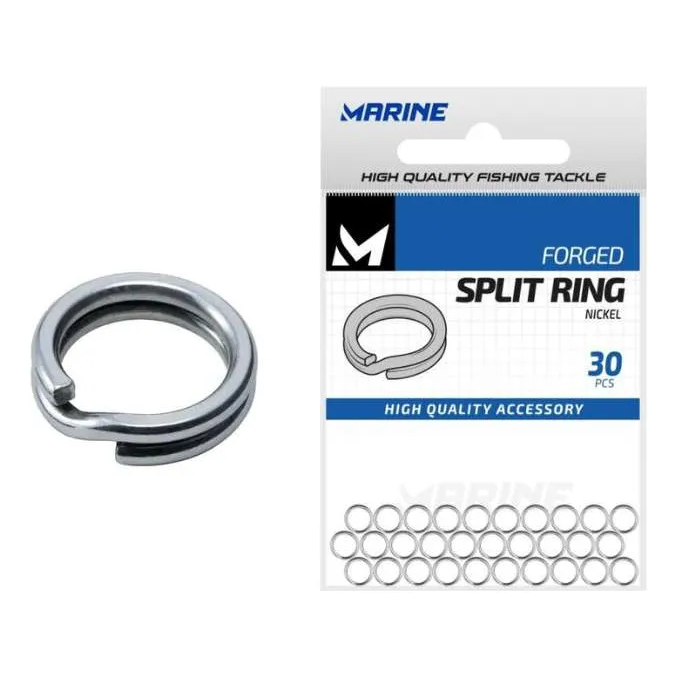 Argola Marine Split Ring - 30 PCS em Oferta na Shopee
