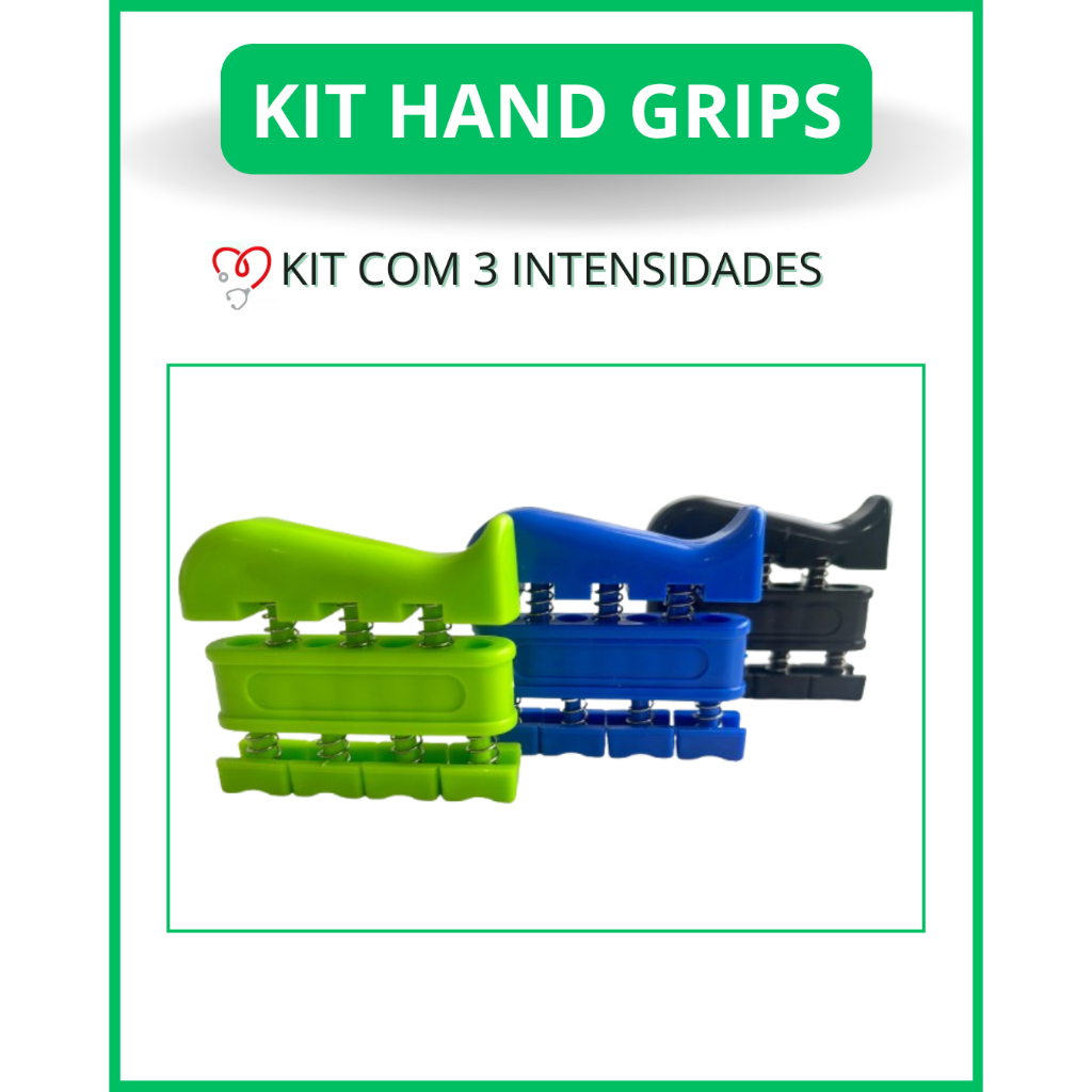 Kit Digiflex - Hand Grip com 3 intensidades - AAZ Saúde em Oferta na Shopee