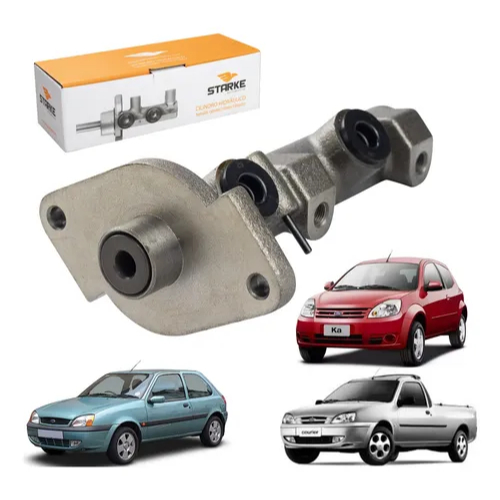 Cilindro Mestre Freio Fiesta 1.4 1.6 Courier 1998 em diante Ka 1.6 2008 em diante Starke