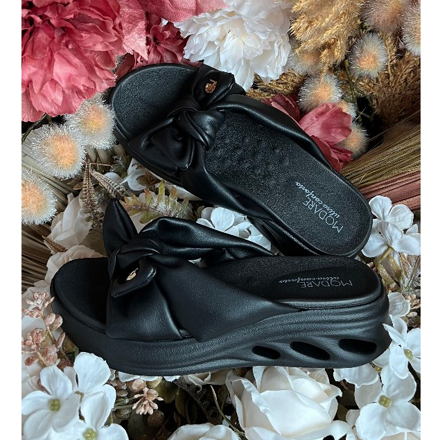 Modare Tamanco Feminino Laço Napa Nuvem Ultraconforto Lançamento 7215.102 Produto Original