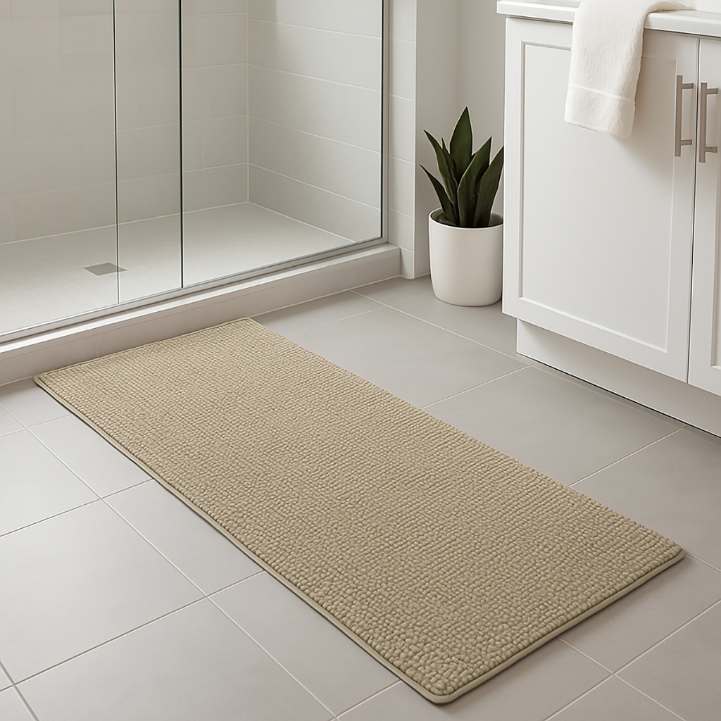 Tapete Passadeira Macarrão Bolinha 60x190cm Antiderrapante para Sala Cozinha Corredor em Oferta na Shopee