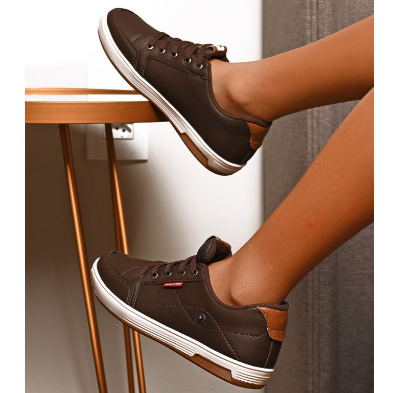 Tênis Infantil Menino Sapatenis Macio e Confortável para volta às Aulas 86i