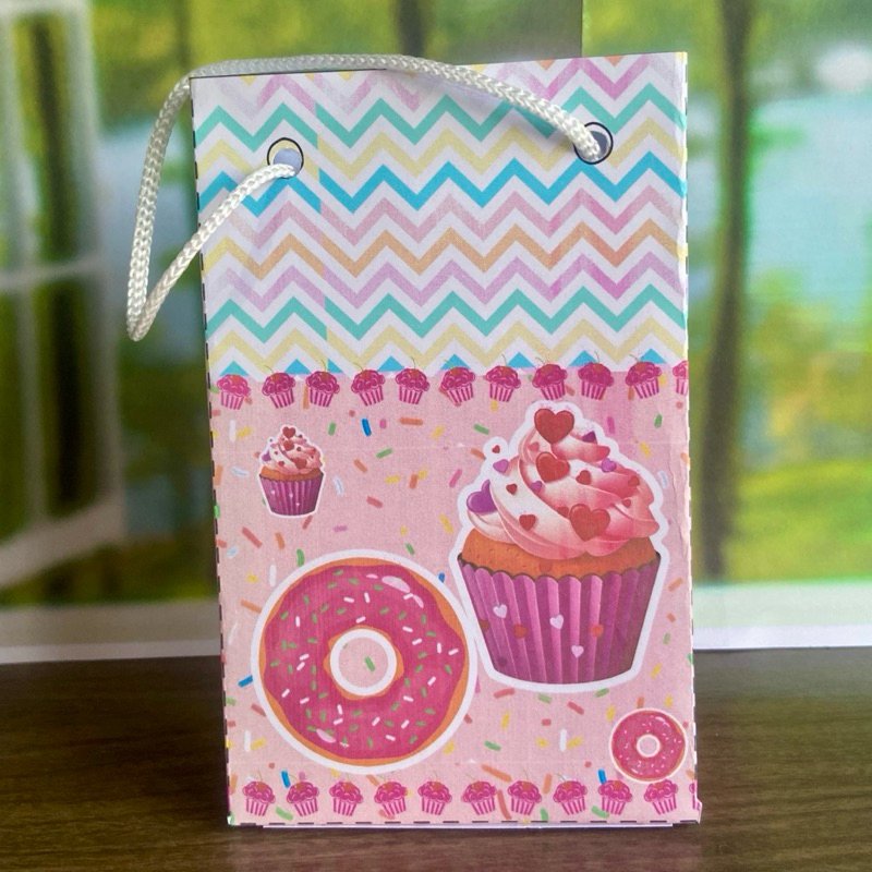 Sacolinha Surpresa Personalizada Lembrancinha Doces PEGUE E MONTE