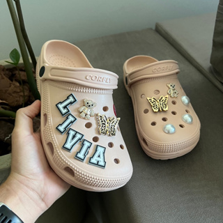 Sandália Babuche Personalizada com Nome e Enfeites Luxo 100% Eva em Oferta na Shopee