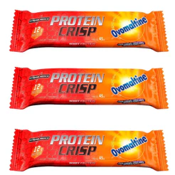 Kit 3 Unidades Protein Crisp Bar Ovomaltine - Integral Médica
