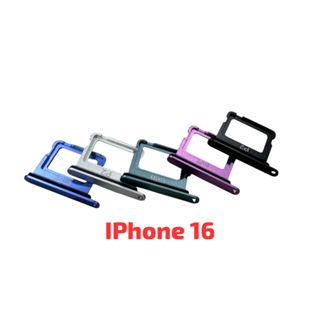Gaveta Bandeja Slot Chip Para iPhone 16 COM CHAVINHA em Oferta na Shopee