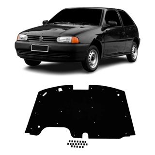 Forro Manta Capô Volkswagen Gol Bola G2 1995 a 1999 Adesivo com Presilhas Trainmec Térmico Acústico em Oferta na Shopee