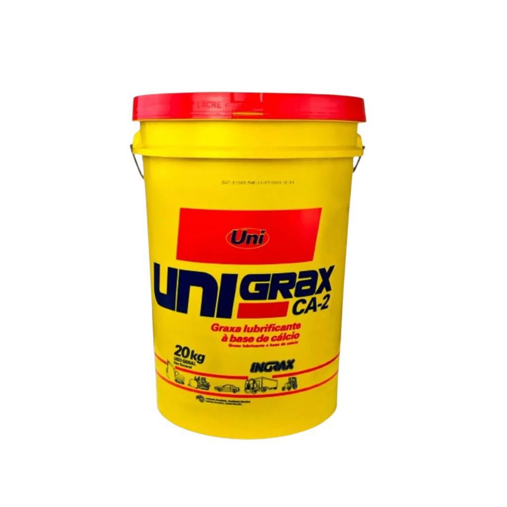Graxa automotiva Unigrax Chassis Ca2 20kg Ingrax em Oferta na Shopee