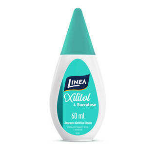 Adoçante Xilitol Líquido Linea de 60ml em Oferta na Shopee