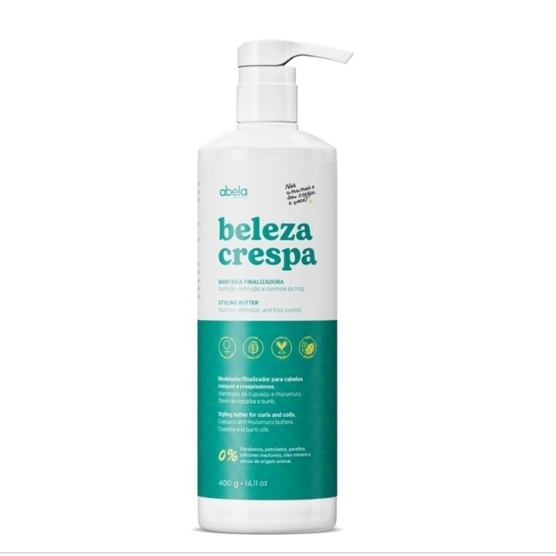 Finalizador Beleza Crespa Abela 400gr