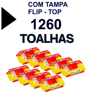 Kit 1260 Toalhinhas Umedecidas Gugu Dadá Lenços Revenda Barato em Oferta na Shopee