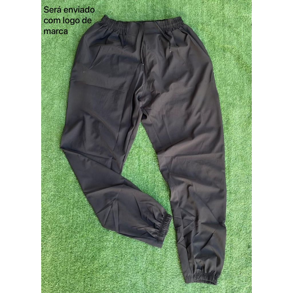 Calça Sport Jogger  Plus Size Mzz  Tactel  Impermeável Elastano Premium c/ Bolso c/ Ziper Refletiva G1. G2. M .G.GG em Oferta na Shopee