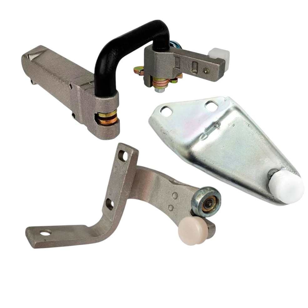 Kit Carrinho Guia Kombi Porta Correr Lateral Ano 1997 Á 2014