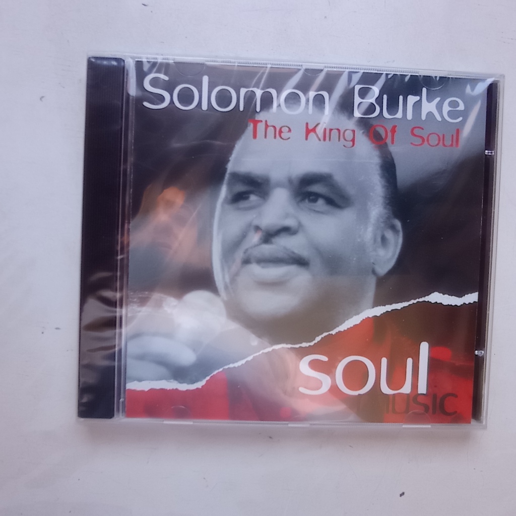 CD Coleção Soul Music - Solomon Burke - The King Of Soul - 1998 - Novo e Lacrado