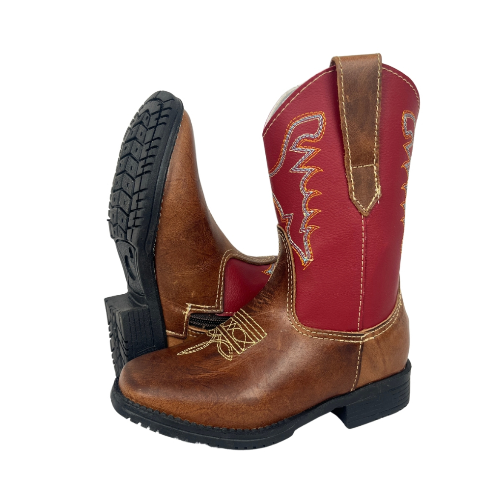 Bota Texana Vermelha Infantil: Onde Comprar | BuscaProdutos
