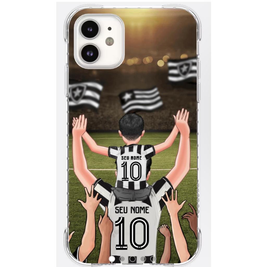 Capa de Celular Inspirada Pai e Filho Botafogo Iphone, Samsung, Xiaomi, Motorola, LG Variedades de Aparelhos