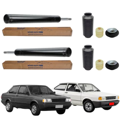 PAR AMORTECEDOR DIANTEIRO GOL E VOYAGE QUADRADO 84 A 96 ORIGINAL MONROE + KITS