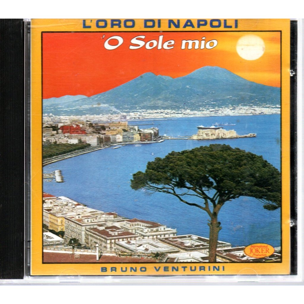 CD BRUNO VENTURINI - L´ORO DI NAPOLI O SOLE MIO ( ITALIA ) 1987