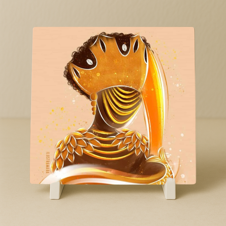 Azulejo personalizado Orixá Oxum Tamanho 15x15. em Oferta na Shopee