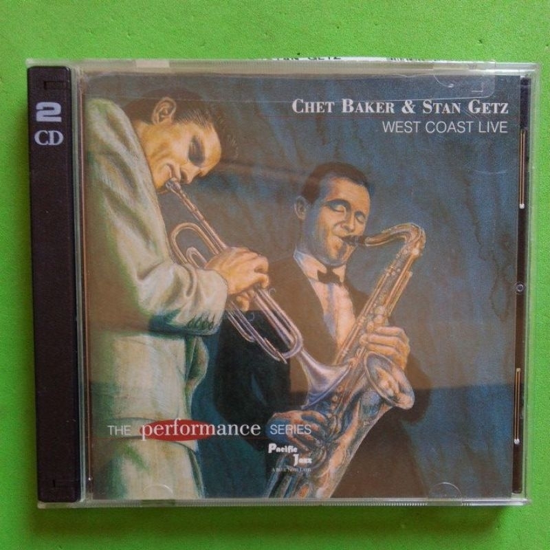 cd CHET BAKER & STAN GETZ - west coast live