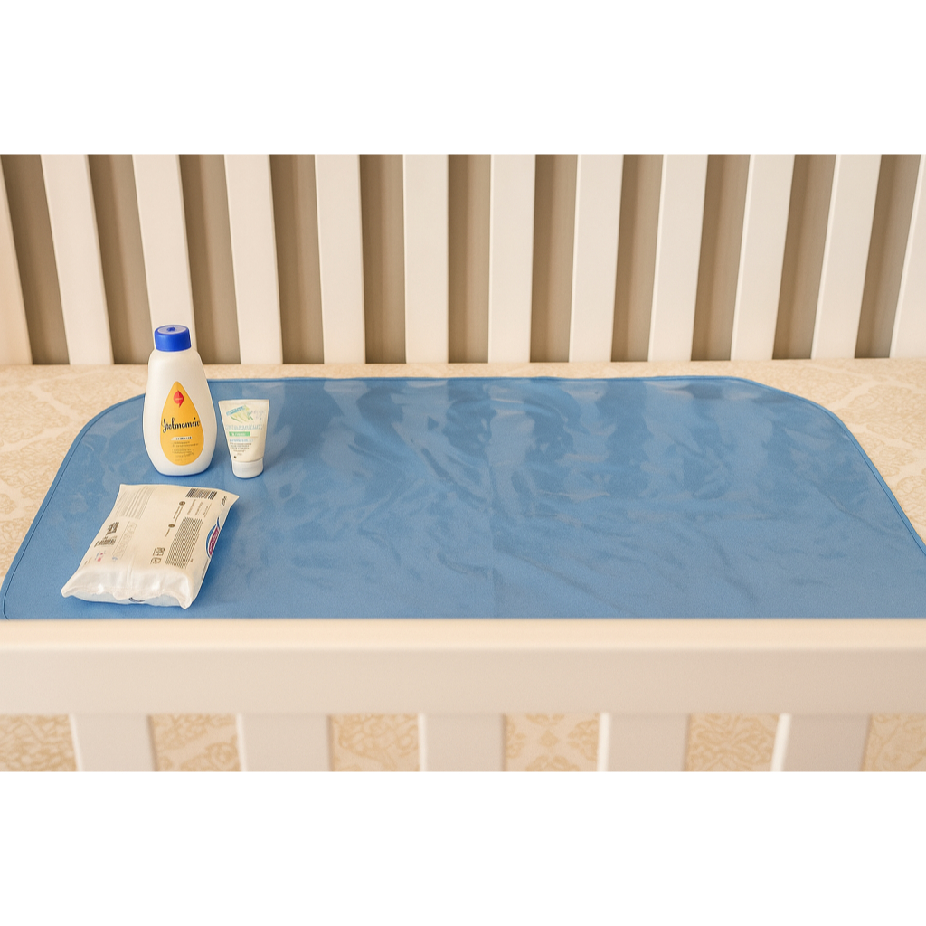 Trocador De Fralda Portátil Impermeável Dobrável Lavável Viagem, leva na bolsa